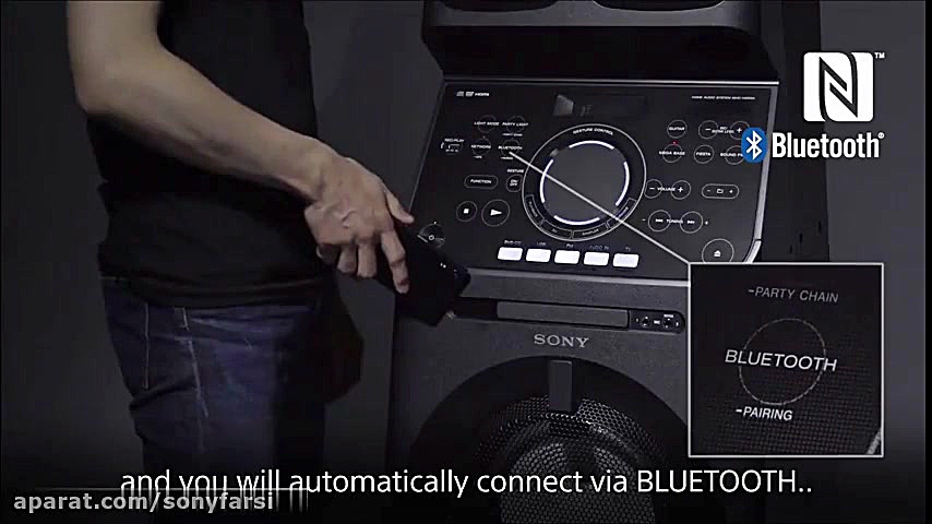 سیستم صوتی سونی مدل MHC V90DW...