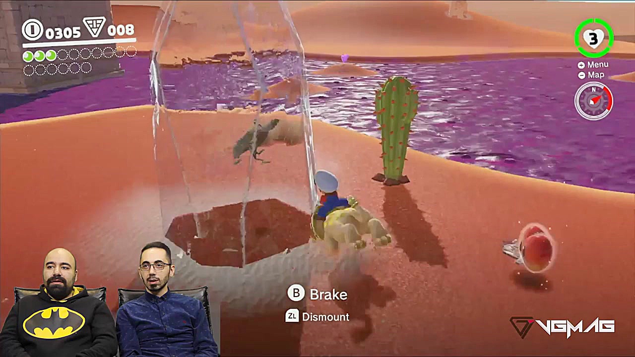 نیم ساعت  Super Mario Odyssey
