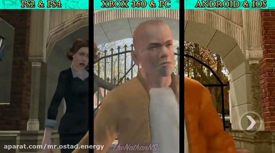 BULLY GRAPHICS COMPARISON Original VS Scholarship Edition VS Anniversary Edition