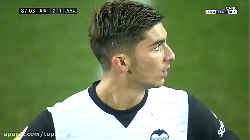 خلاصه بازی ایبار 2 1 والنسیا