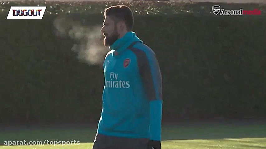 تمرین آرسنال برای تقابل با وست...