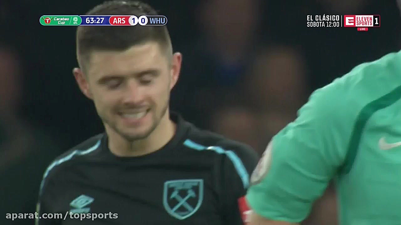 خلاصه بازی آرسنال 1 0 وستهام (...