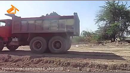 شرکت گلال راه جنوب پروژه تسطیح...