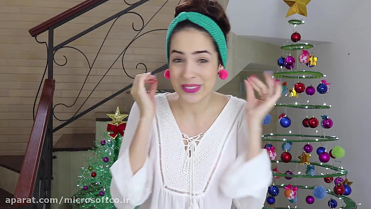 آموزش ساخت درخت کریسمس با بطری...
