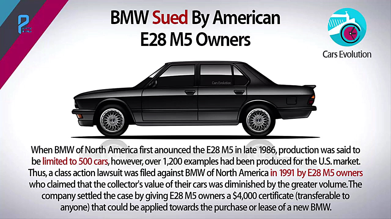 سیر تکاملی بی ام و M5