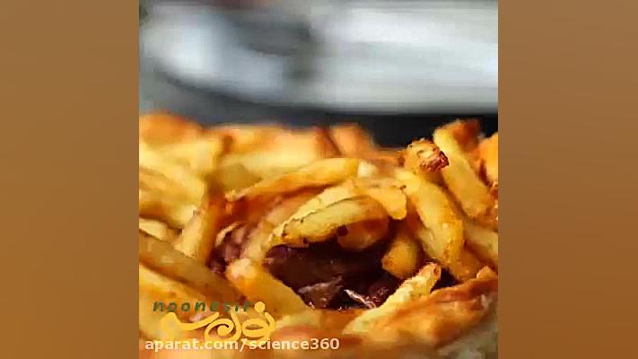 پای گوشت خوش مزه