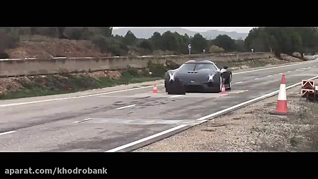 تست تصادف کونیگ زگ رگرا