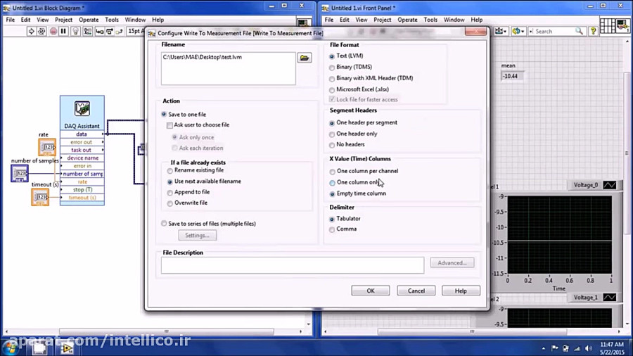 Measurements I - DAQ LabView Tutorial Part 2