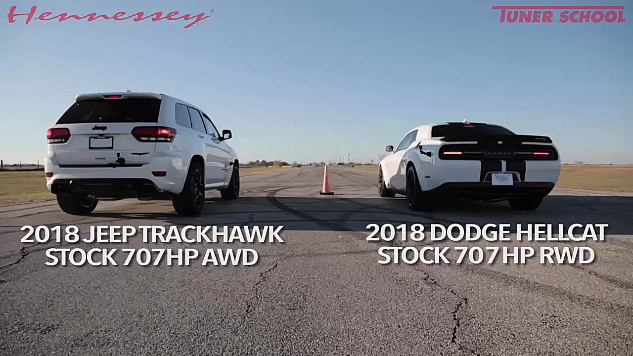 درگ جیپ چروگی و دوج چلنجر