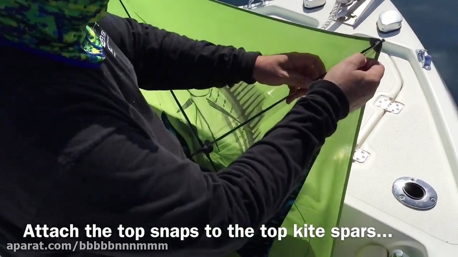 How To Easily Attach Helium Balloon To Fishing Kite ZTRAPON