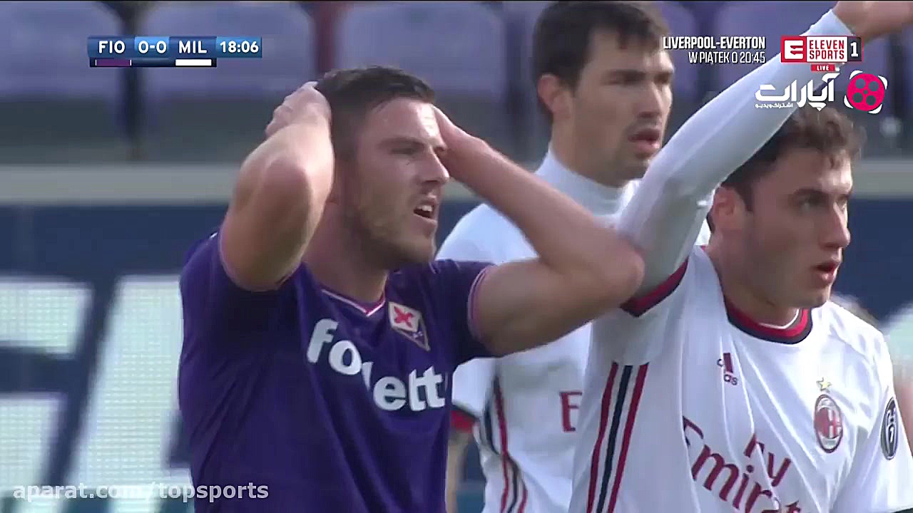 خلاصه بازی فیورنتینا 1 1 آث می...