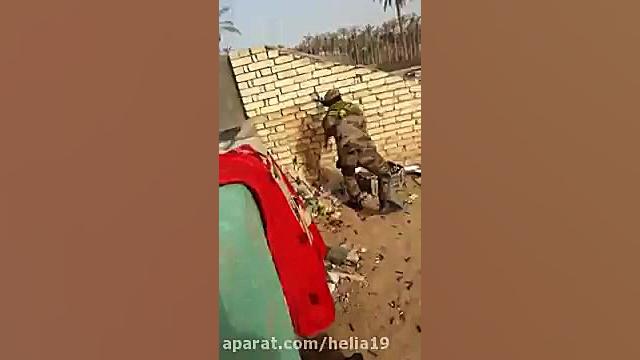 تیر تکتیرانداز داعش بغل گوش سر...