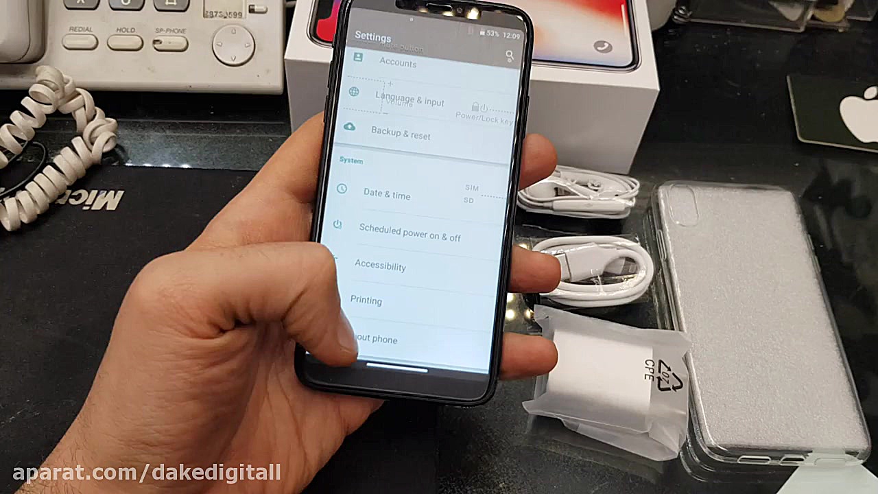 تست ایفون ایکس پلاس دو سیم کار...