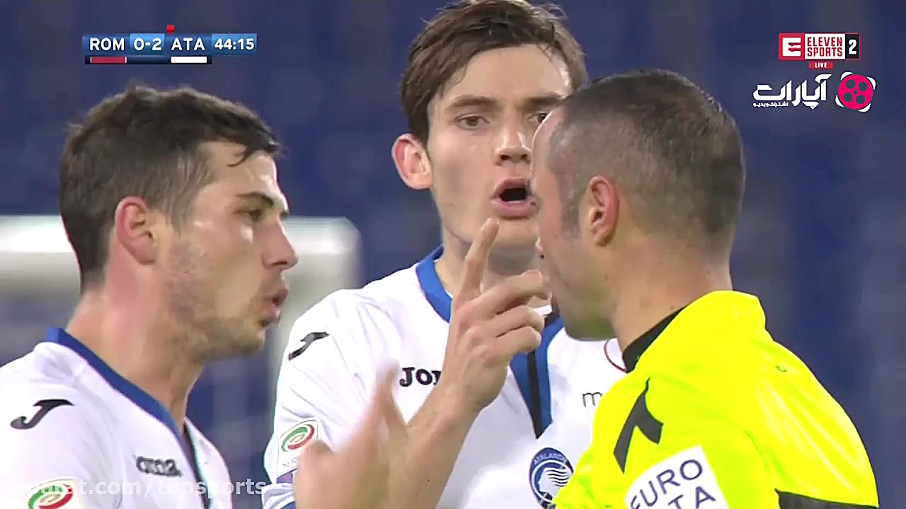 خلاصه بازی آاس رم 1 2 آتالانتا...