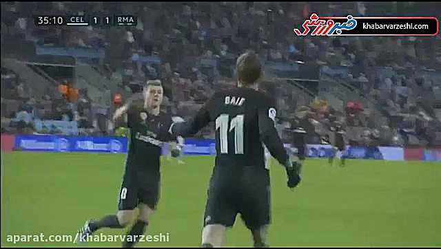 گل اول رئال مادرید به سلتاویگو