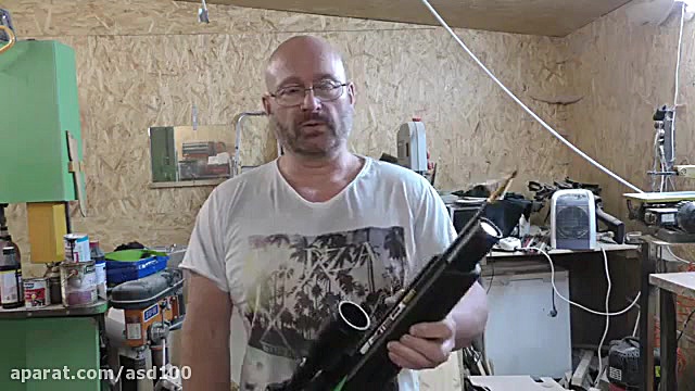 ساخت کمان بادی خانگی با 500fps