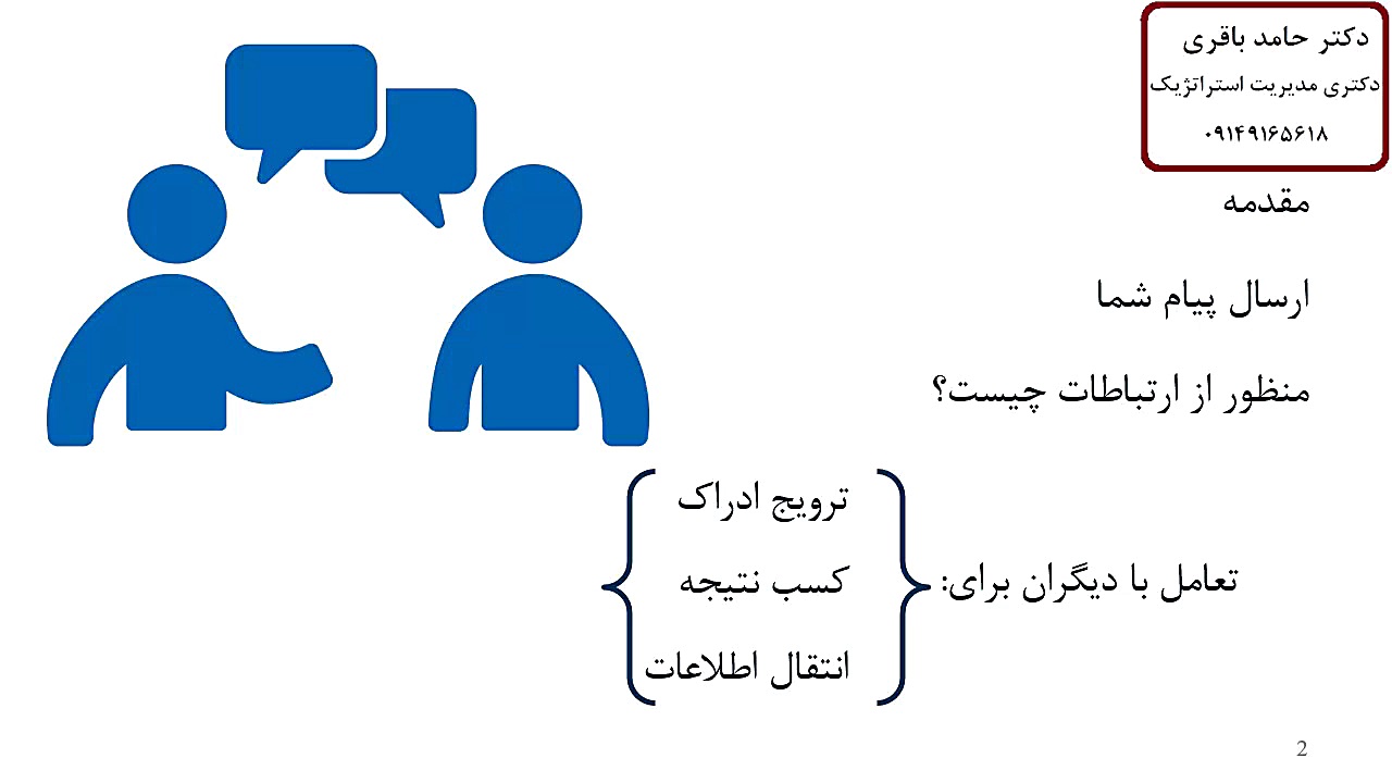 ارتباط موثر مدیران