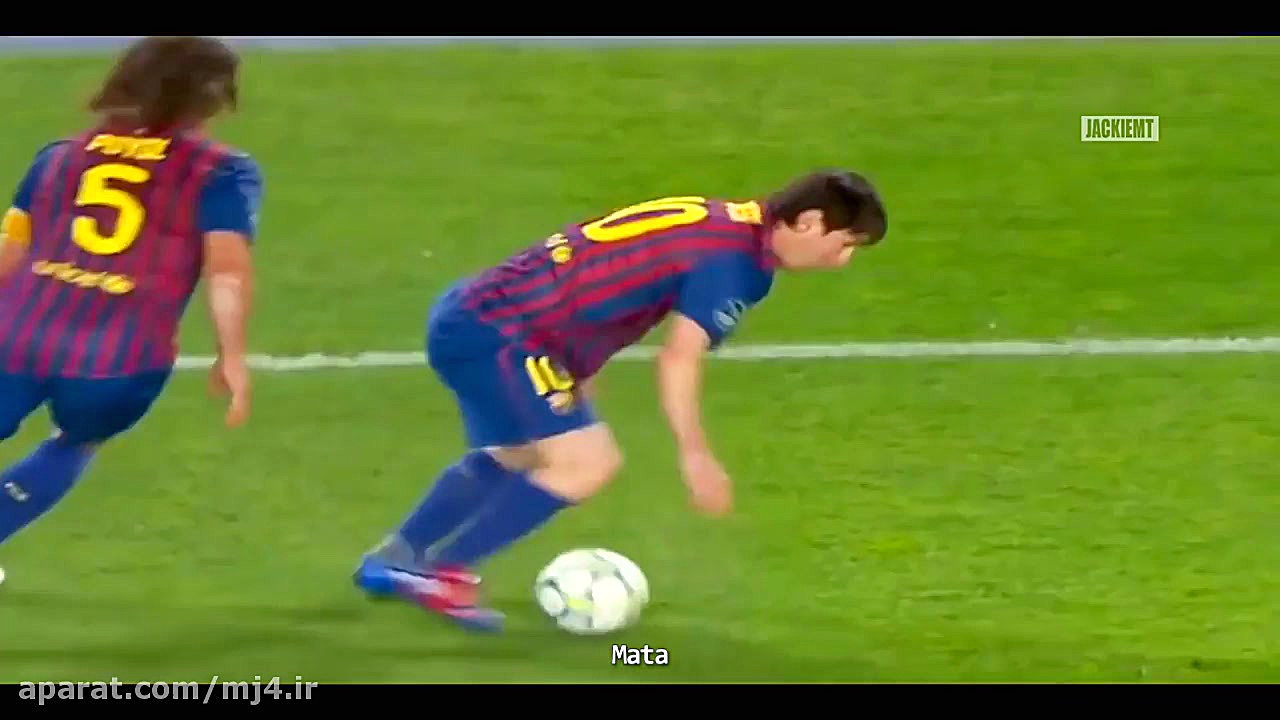 حرکات نمایشی لیونل مسی