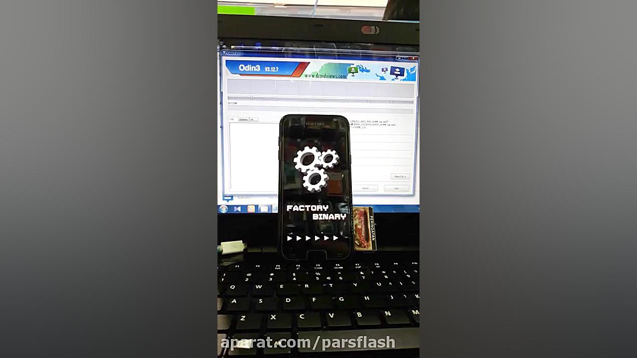 نحوه ی فلش زدن فایل کامبینیشن...