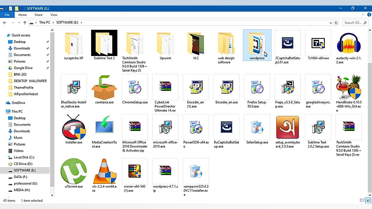 How to install wordPress in lo...