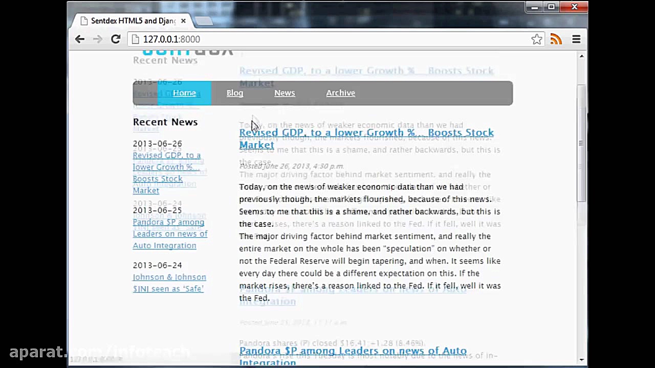 Django Tutorial Web Developmen...