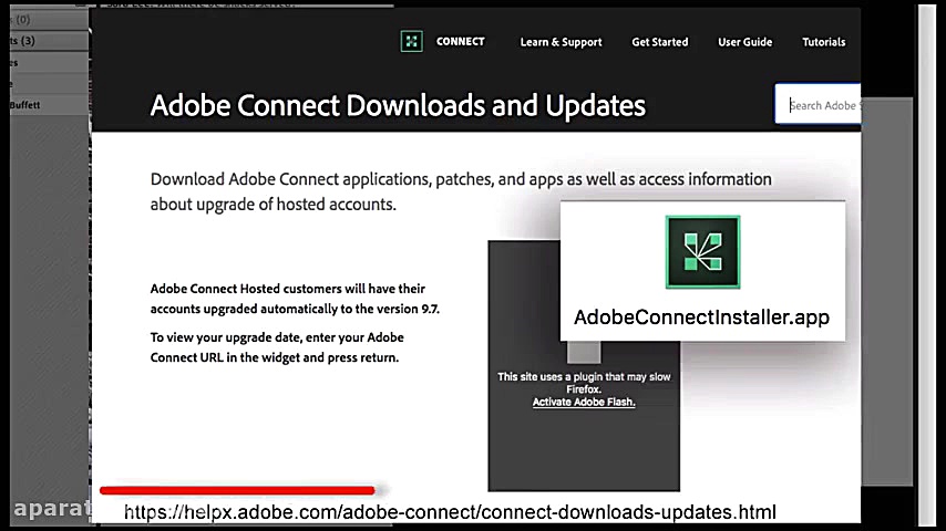 Downloading Adobe Connect reco...