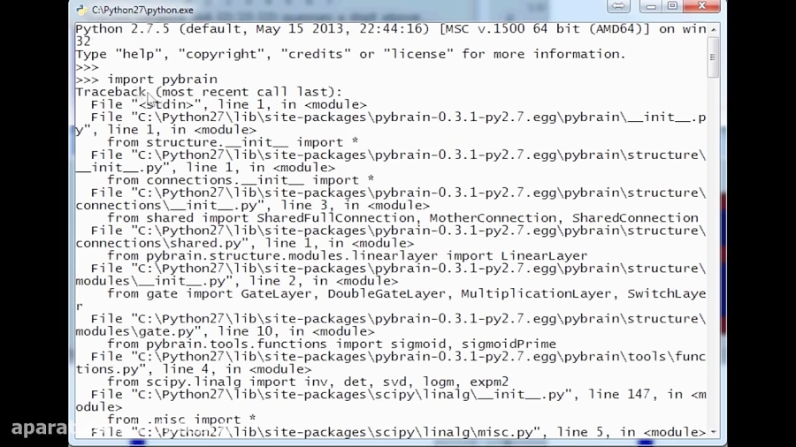 ImportError: DLL load failed: %1 is not a valid Win32 application ...