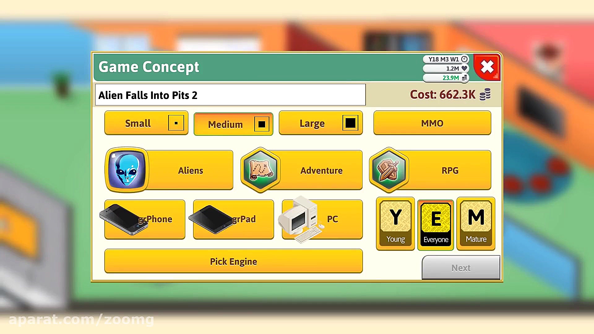 تریلر نسخه اندروید بازی Game D...