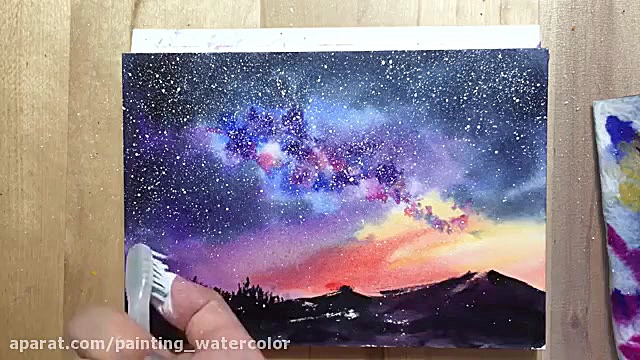 نقاشی آبرنگ آموزش نقاشی آبرنگ...