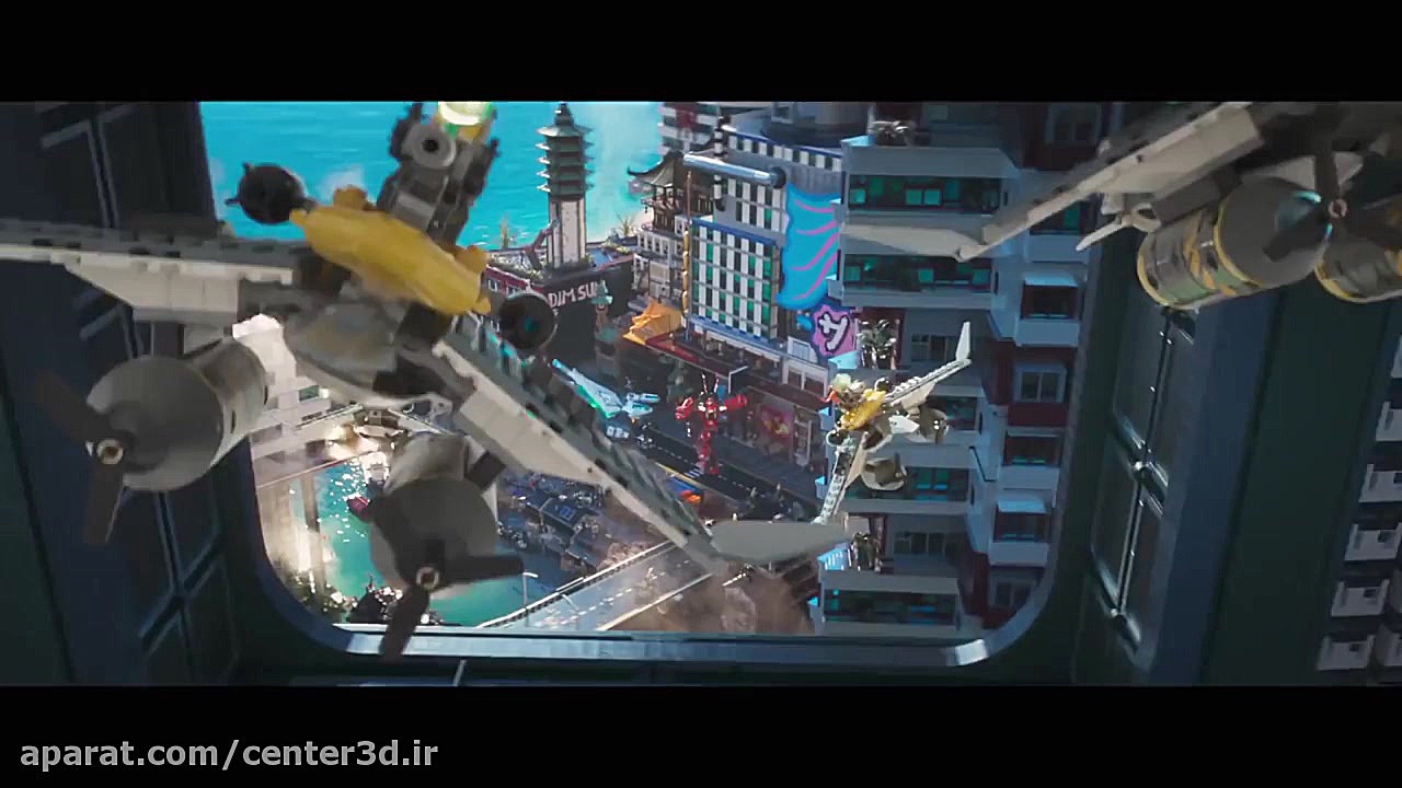 انیمیشن سه بعدی The LEGO Ninjago Movie 2017 زمان158ثانیه