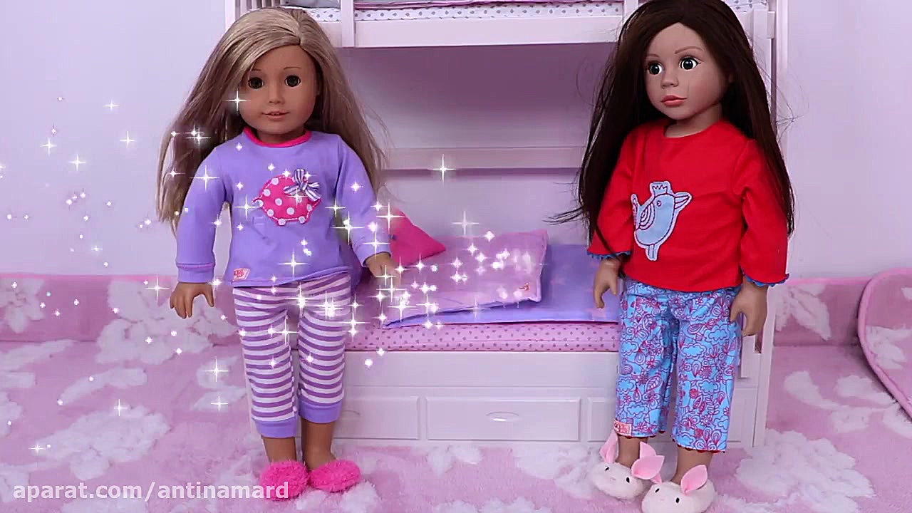 کمد لباس و اتاق خواب عروسک های...