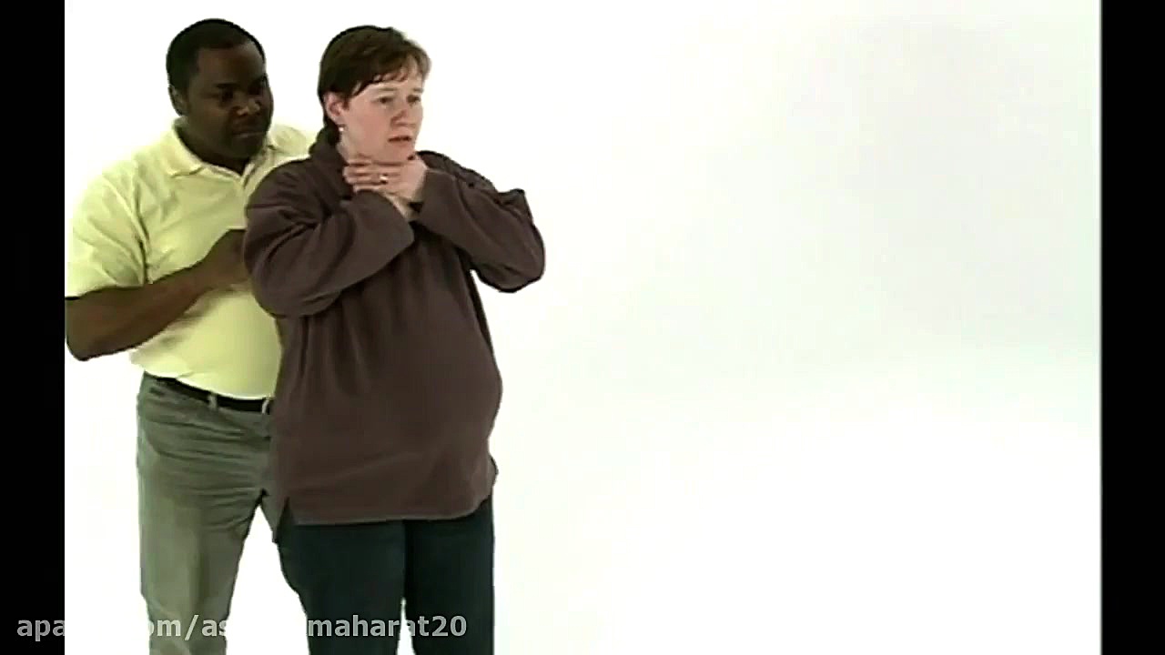 کمکهای اولیه خفگی در زنان بارد...