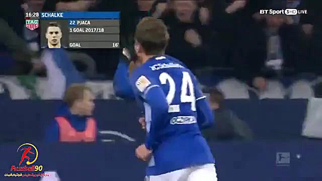 خلاصه بازی شالکه یک  یک هانوفر