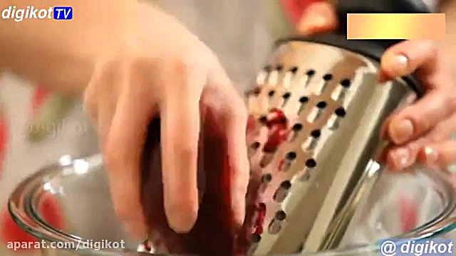 سالاد چغندر و انار