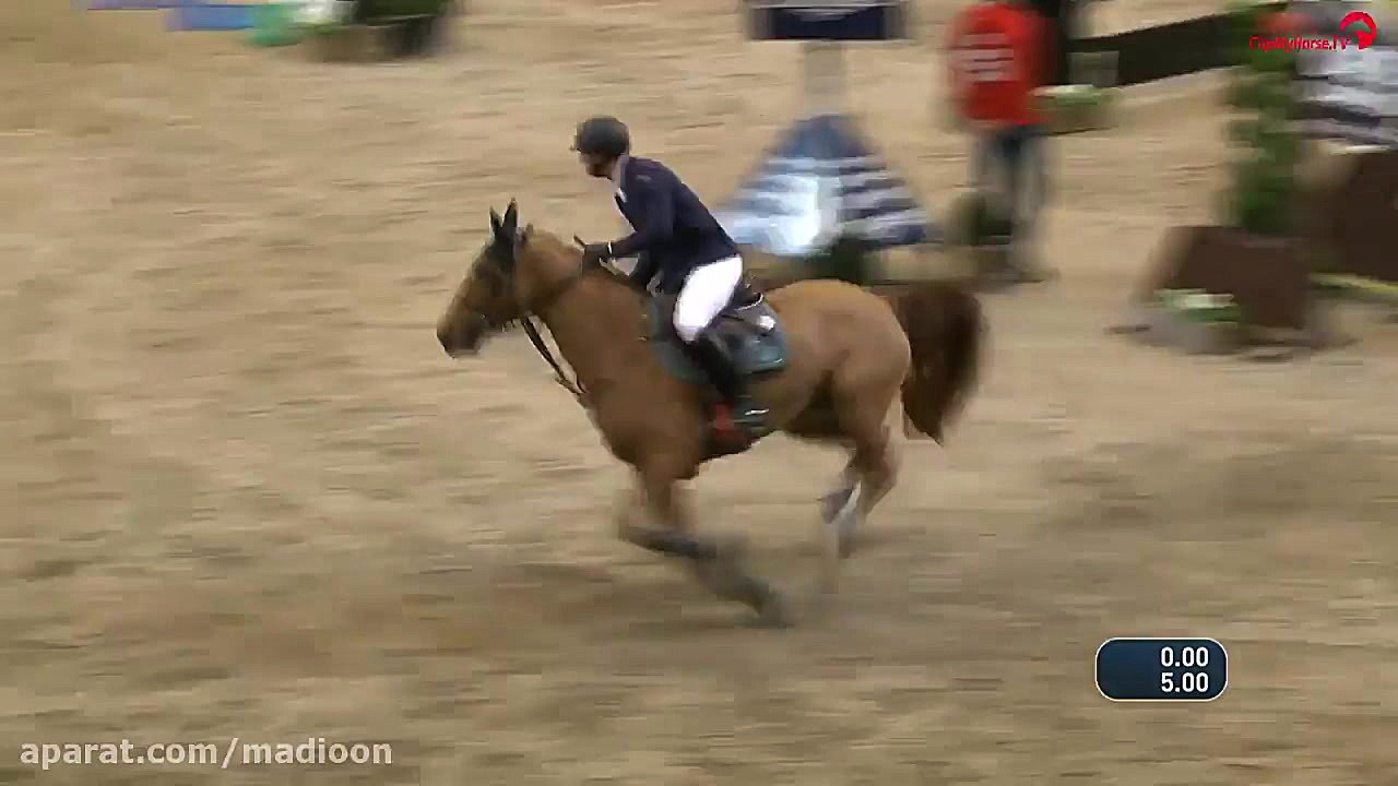 مسابقه پرش از مانع فرانک متی د...