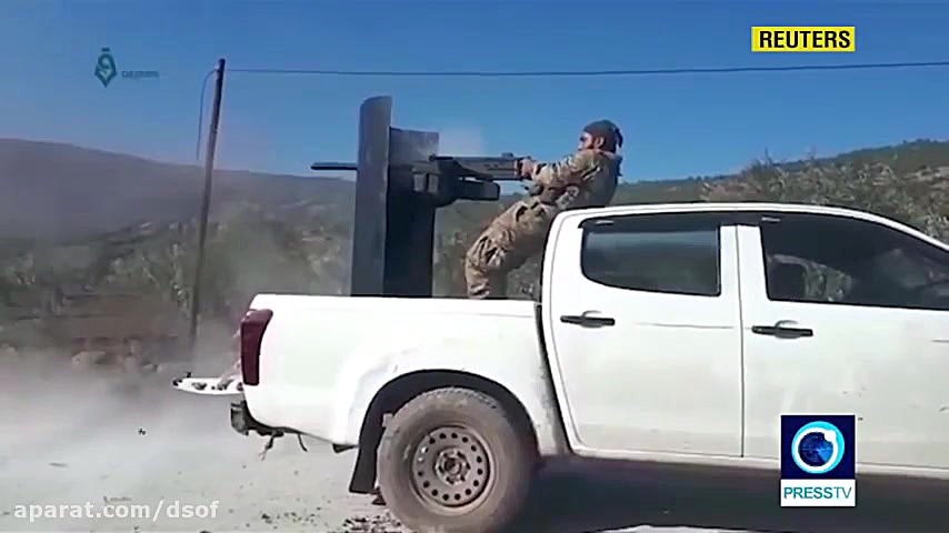 نبرد تروریست های ارتش آزاد با...