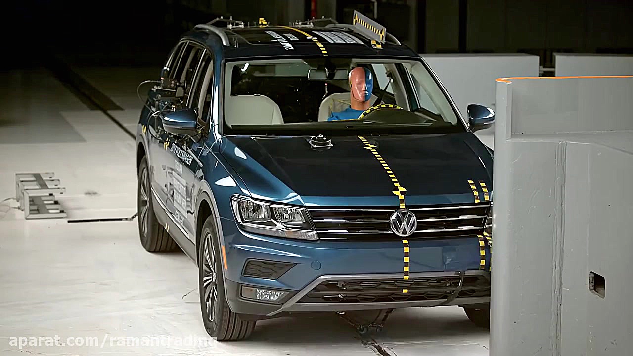 تست تصادف فولکس واگن تیگوان