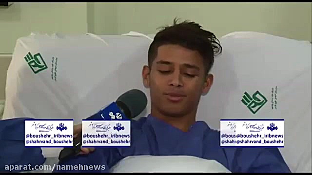 صحبت های مهدی قائدی پس از مرخص...