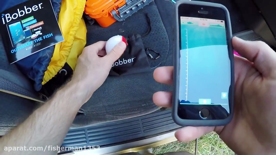 iBobber Fish Finder IN ACTION (quick review)
