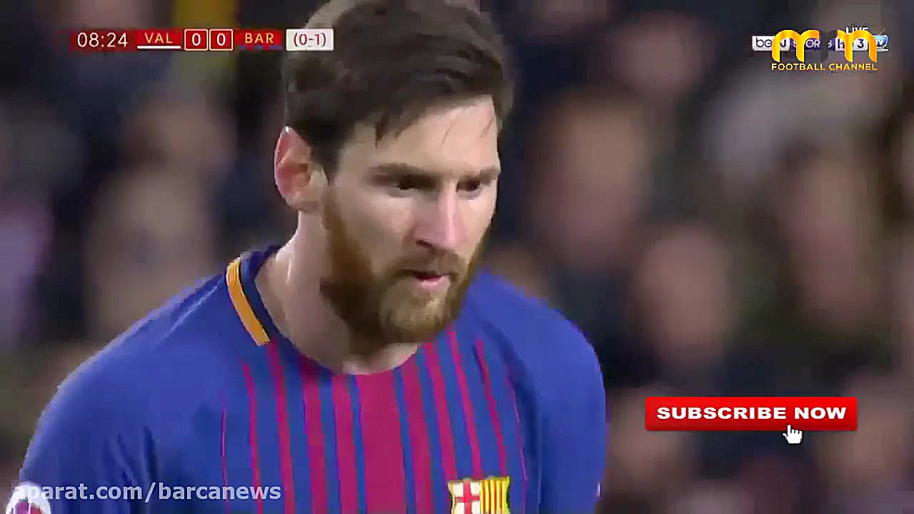 والنسیا 0 2 بارسلونا ; راه یاب...