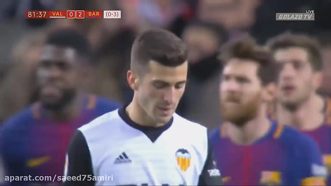 Valencia vs Barcelona 0 2  All...
