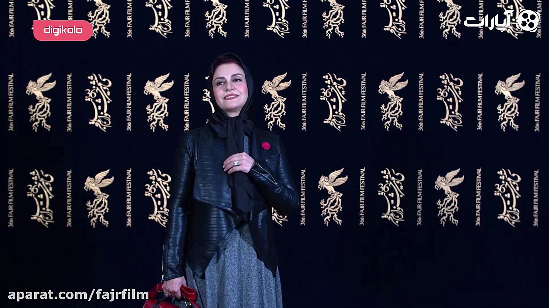 مریلا زارعی روی فرش قرمز جشنوا...