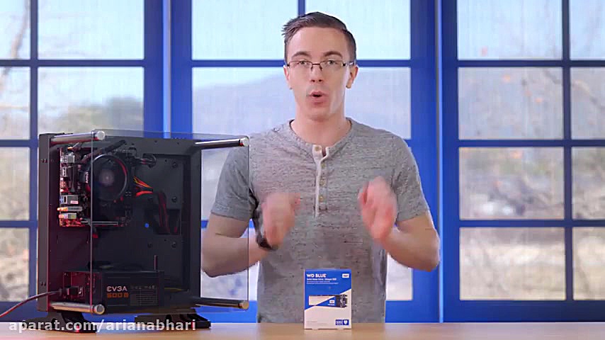 جعبه گشایی کیس کامپیوتر مخصوص...