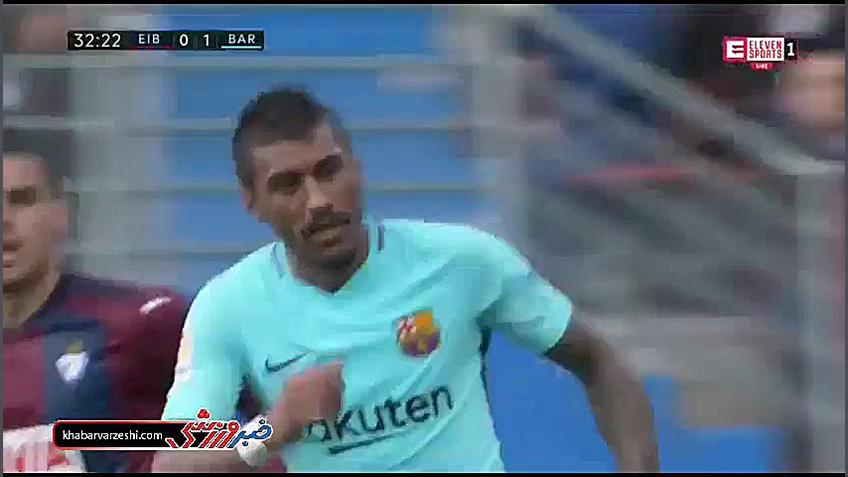 پیروزی دشوار بارسا در خانه ایب...