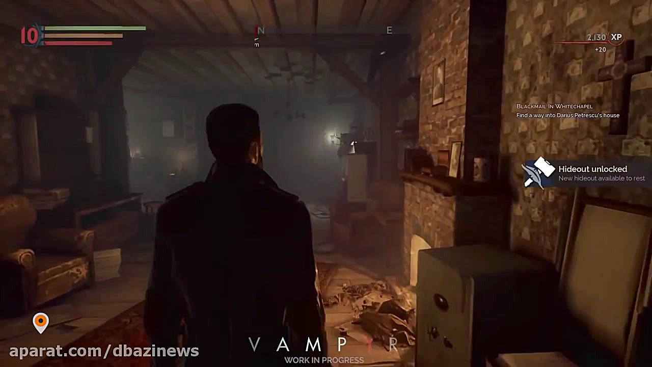 گیم پلی جدید بازی Vampyr