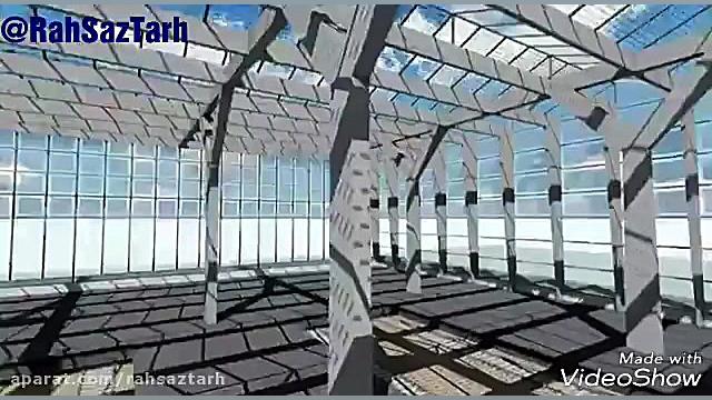 انیمیشن ۳ بعدی طراحی ایستگاه ر...