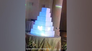 ویدئو مپینگ بر روی کیک