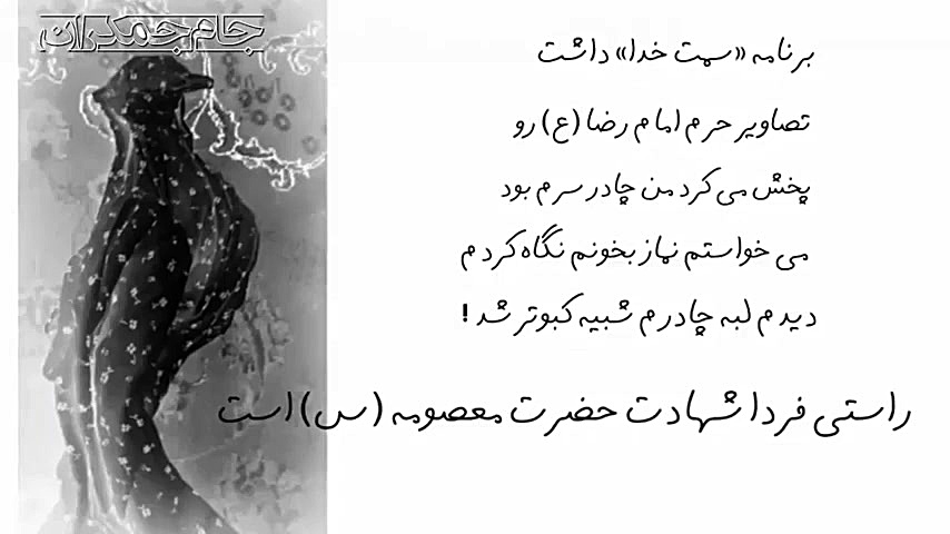 چادر نمازم کبوتر شد!