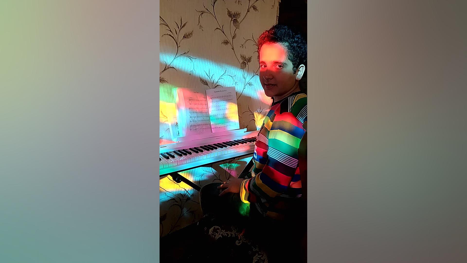 پیانو،قطعه romance,کتاب چهل آه...