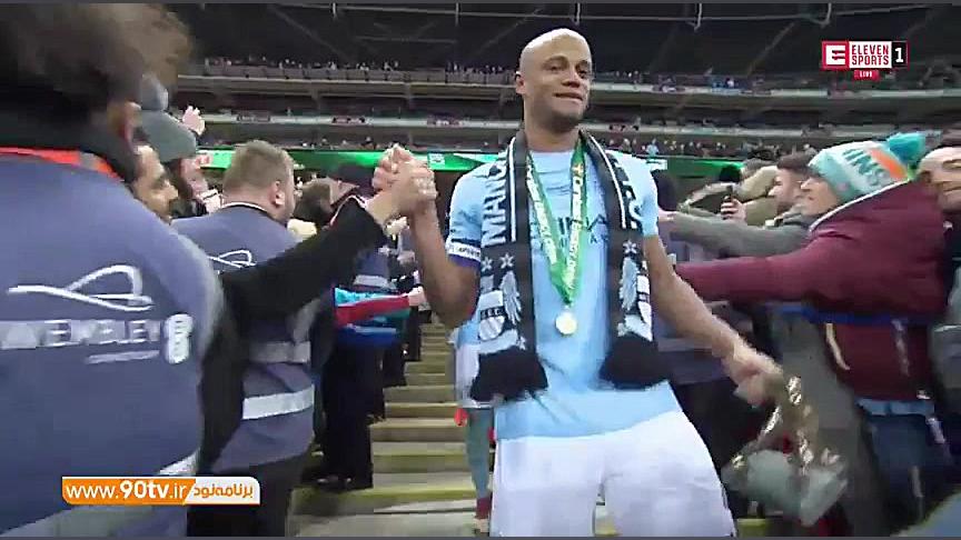 اهدای جام قهرمانی اتحادیه انگل...